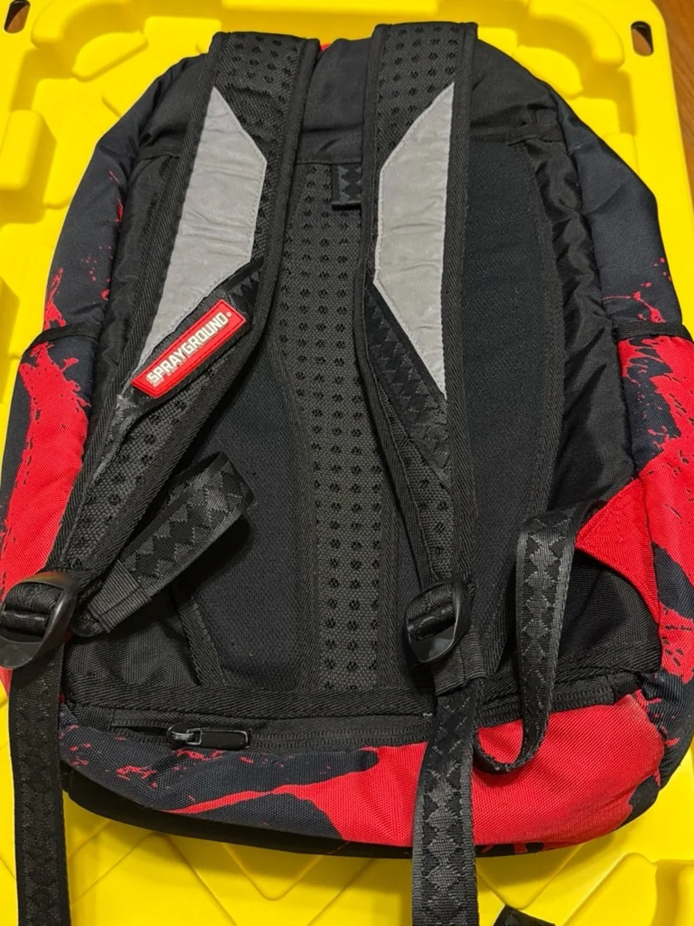 Sprayground Kids Backpack Marvel Black Red Gray